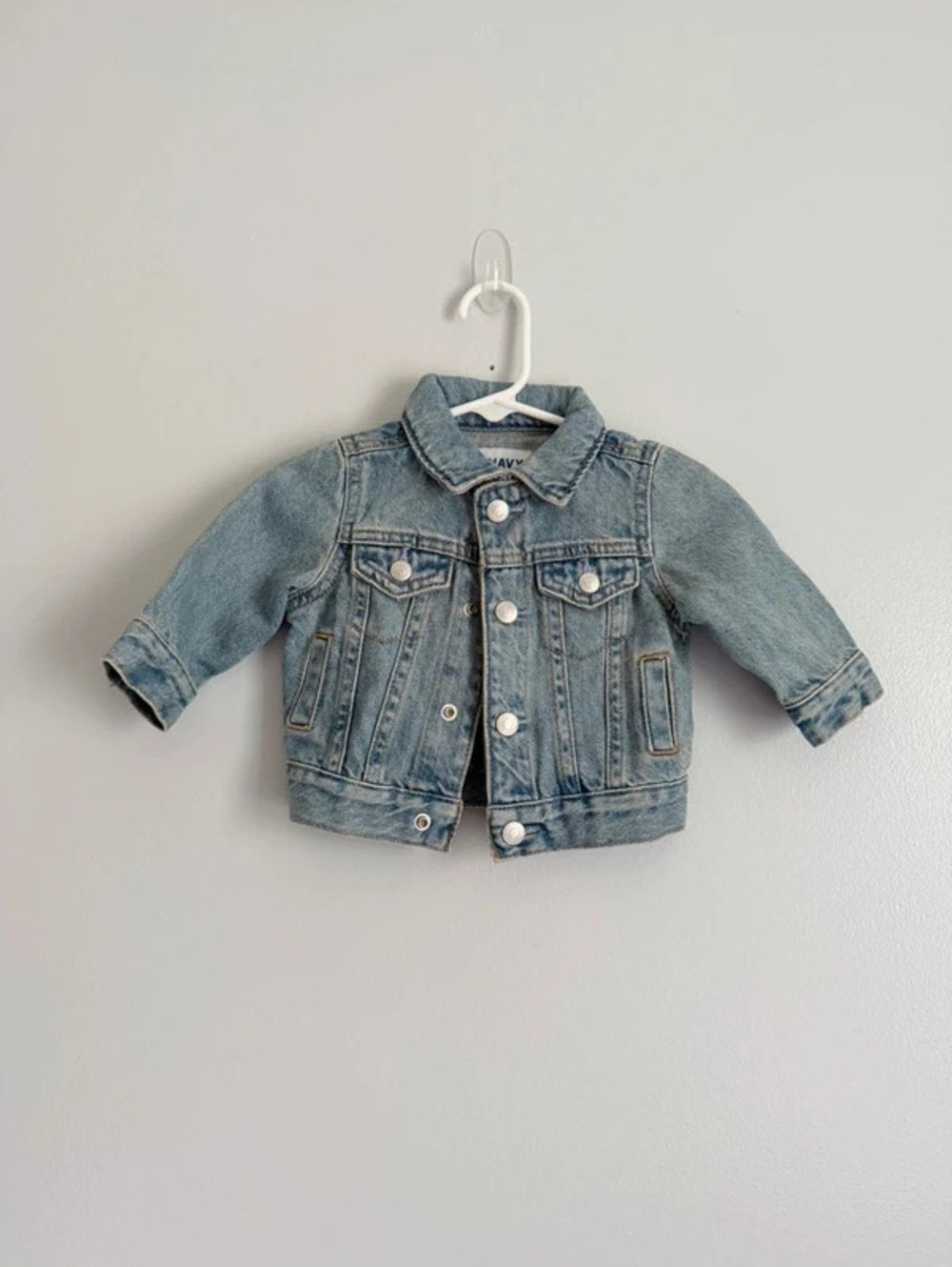 Old Navy Blue Denim Jean Jacket 3/6M